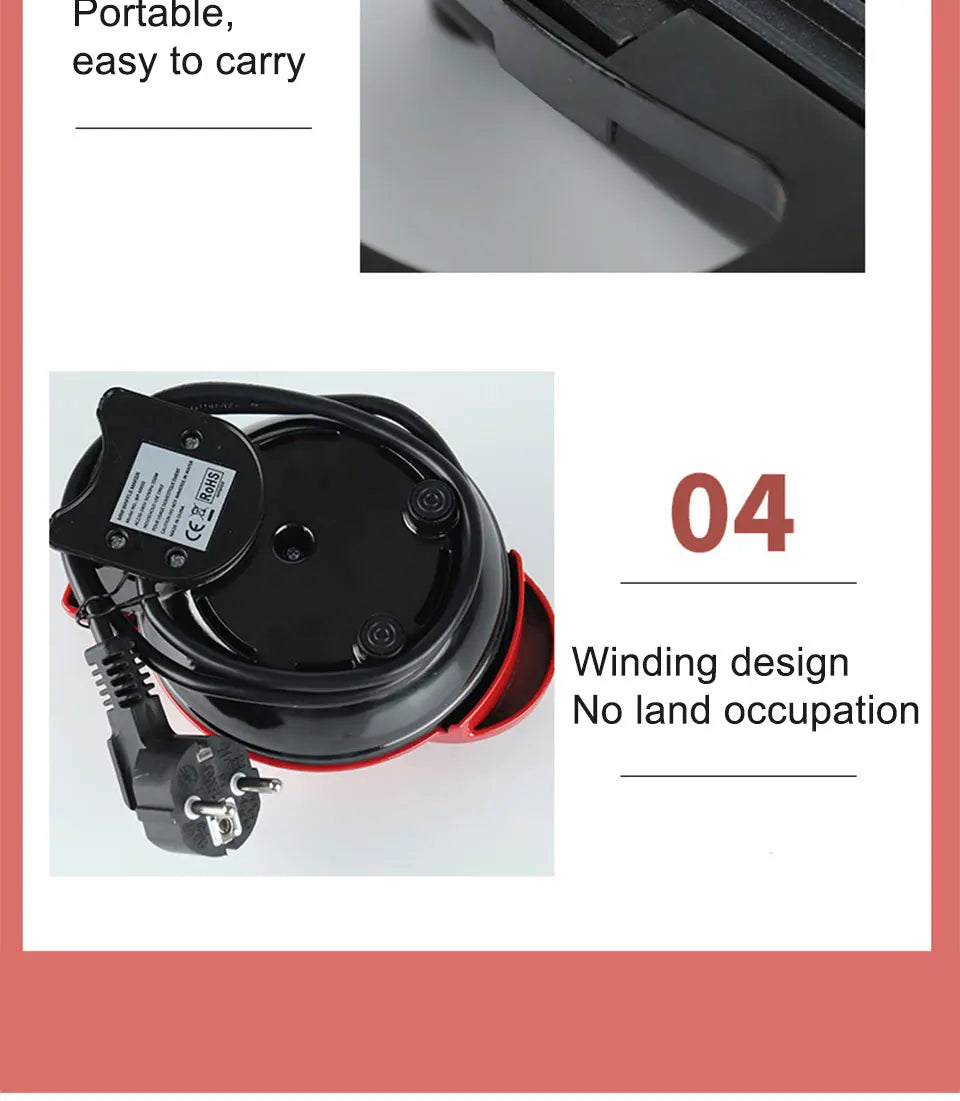 Electric Mini Waffles Maker Machine Kitchen Cooking Appliance for Breakfast / Dessert Pot