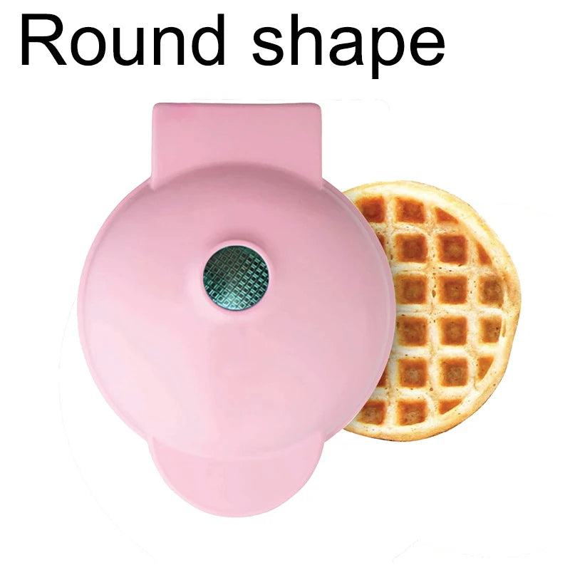 Electric Mini Waffles Maker Machine Kitchen Cooking Appliance for Breakfast / Dessert Pot