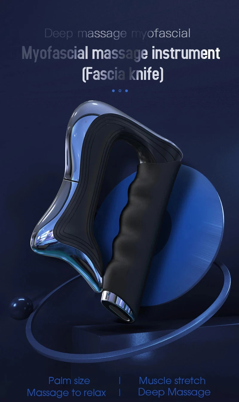 Electric Fascia Massage Blade - Muscle Relaxation & Body Contouring Vibrating Tool