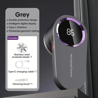 Lint Remover for Clothing LED Digital Electric USB