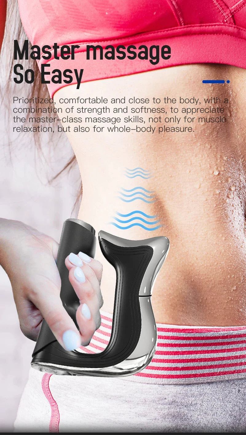 Electric Fascia Massage Blade - Muscle Relaxation & Body Contouring Vibrating Tool