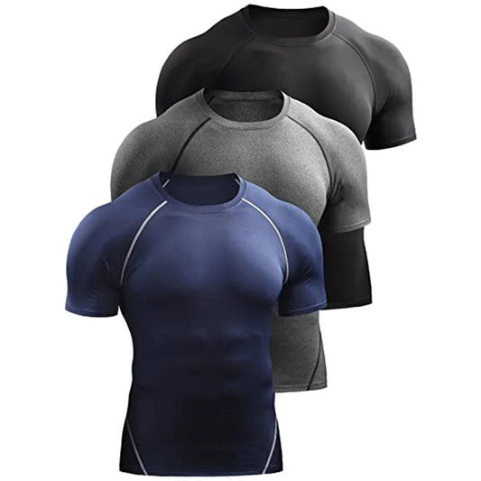 Compression T Shirt Men Summer Sportswear