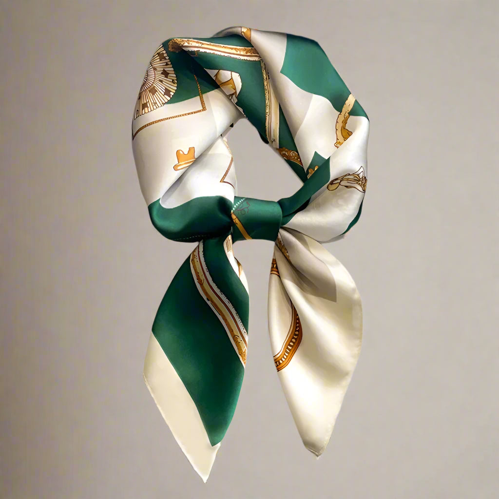 Neckerchief Female Luxury Square Scarf